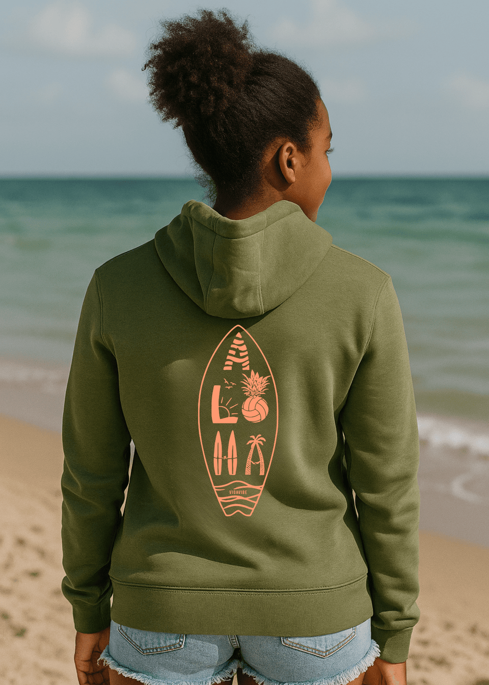Aloha Volleyball Sweatshirt